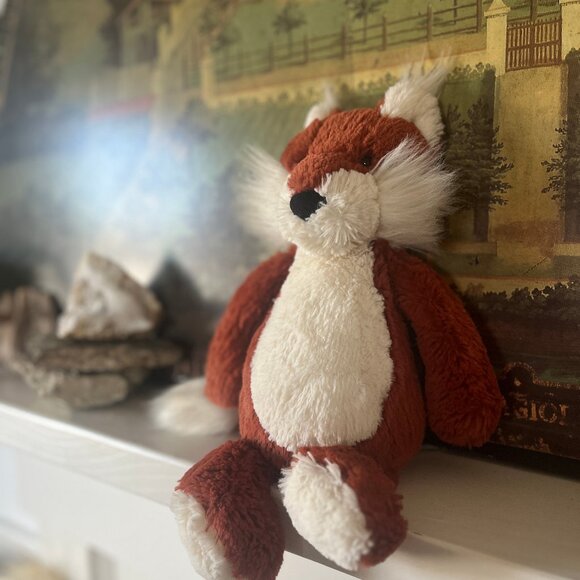 Bashful Fox Retired Jellycat Plush - Picture 3 of 7